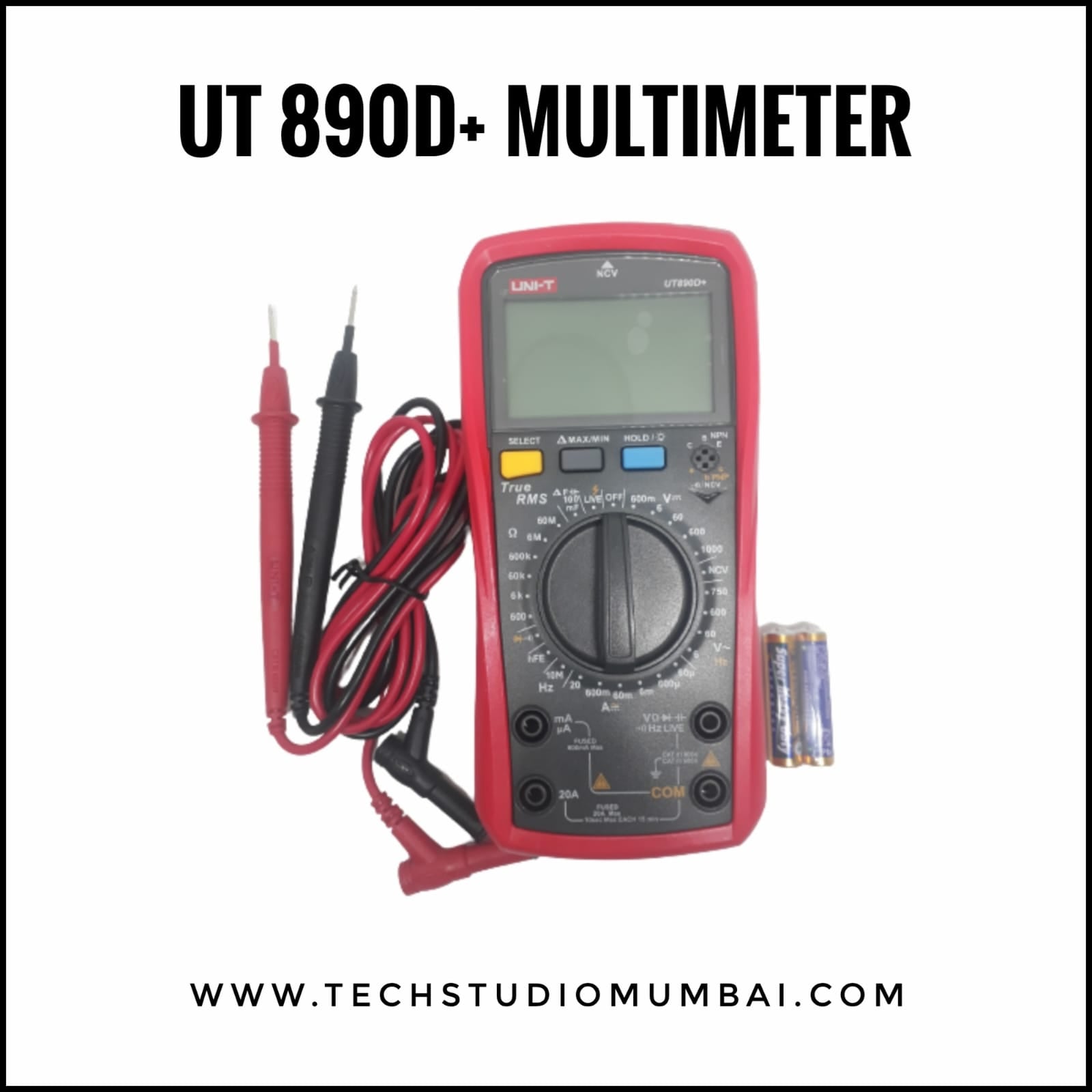 Unit UT 890D+ Digital Multimeter – Tech Studio