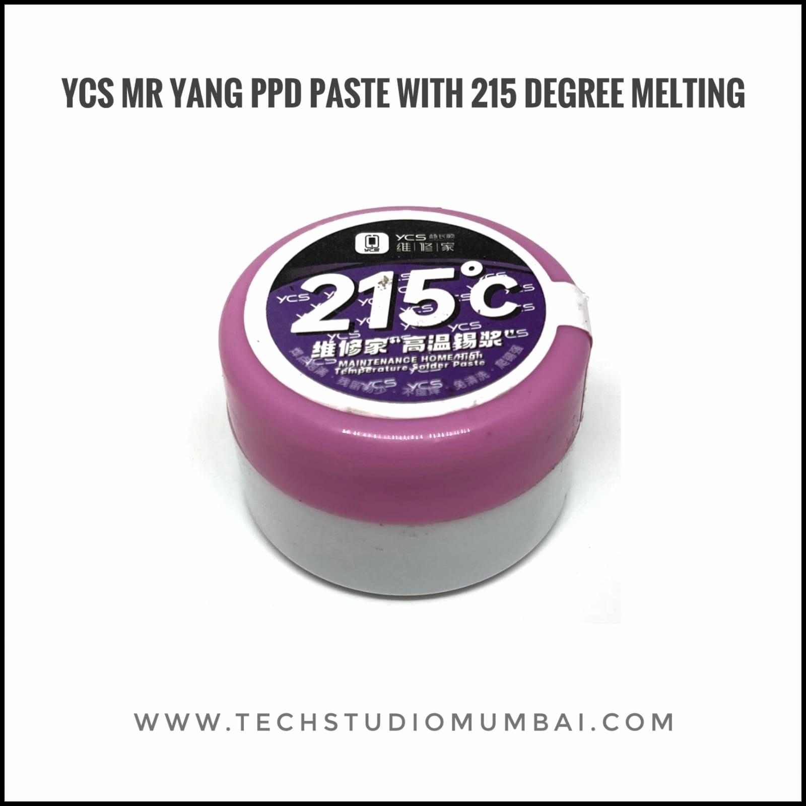 YCS Solder PPD Paste 215°C (50 Gram)
